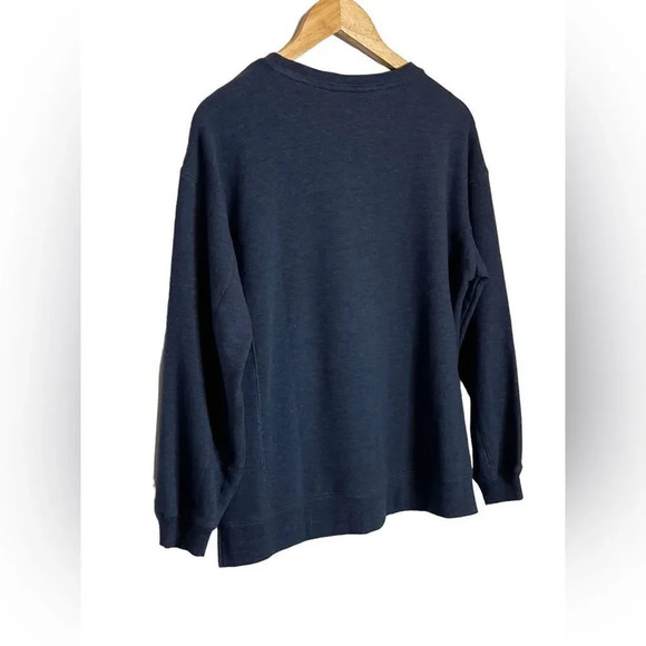 Wildfox | Sweatshirt Crewneck Social Long Sleeve Side Slits Soft Stretch - Picture 7 of 10